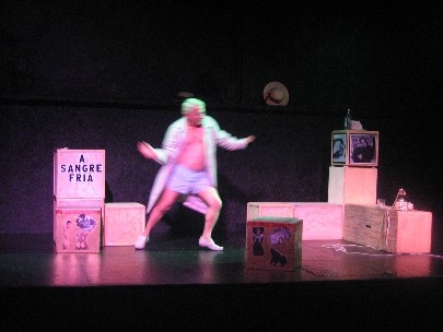 Truman Capote in action!