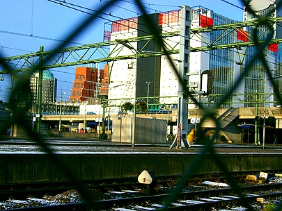 Le fou en Sib�rie, fou sur la place rouge