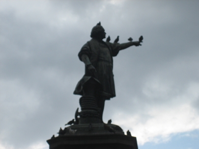 cristoforo colombo e le colombe!