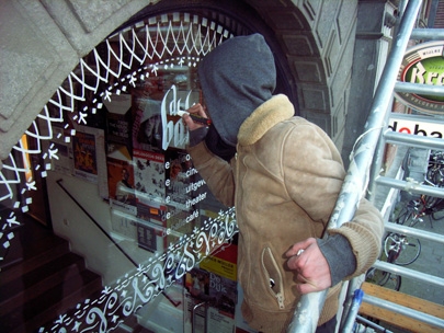 doing tricks like macgyver