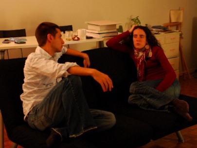 a calm evening turned fiery