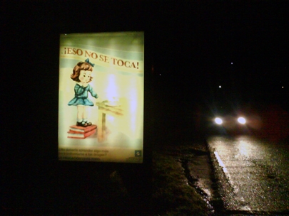 message in the nigth