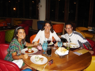 Gourmet dinner and good company. what else can I ask for?