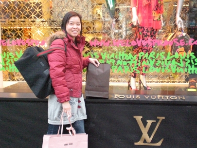 the only things she wants in Paris....