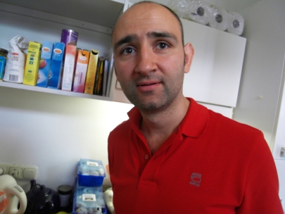 helping with potatoes