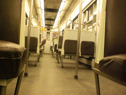 one foot in the metro