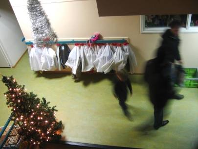 spooky xmas dinner at school