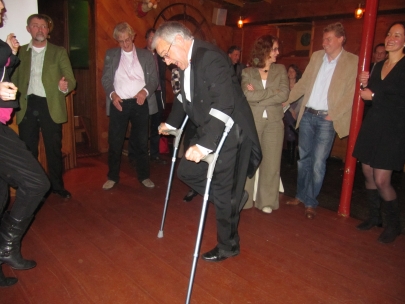 and he's a jolly good fellow