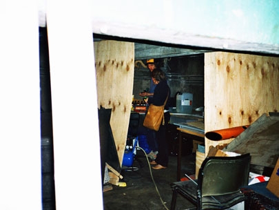 visiting the ski-maker