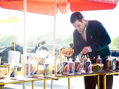 mixing it with the right sauce