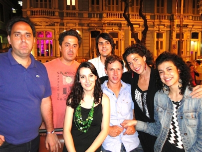 The night started at Barbieri, Lapa, Rio de Janeiro