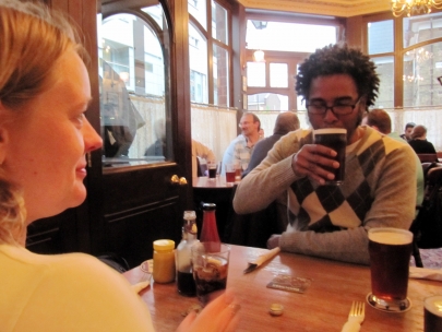 ...from one of the oldest pubs in town