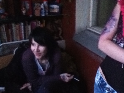 saw marina at work today