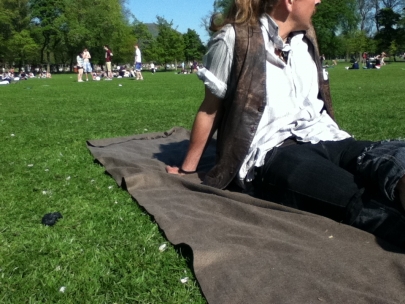 the meadows become a giant student encampment