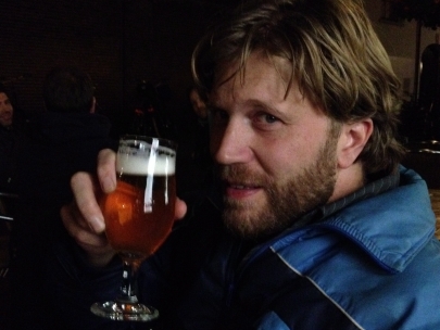 eindelijk een biertje