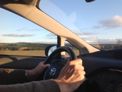 on our way to Strasbourg