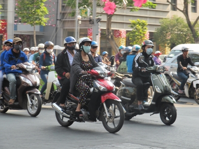 Ho Chi Min stad (saigon) vietnam