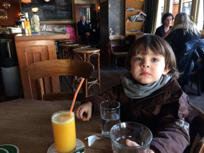 serious lunch moment