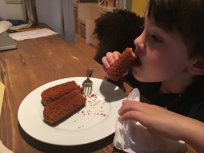 liam loves his foods