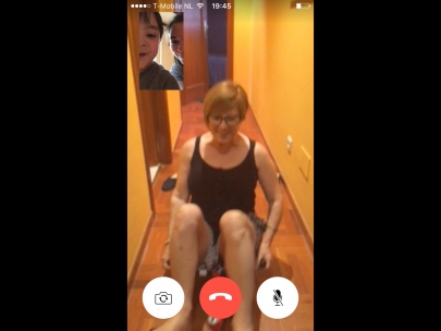 my mum and liam�s spanish 