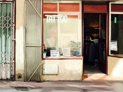 new series: storefronts