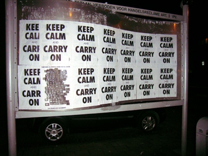 keep clear and carry away