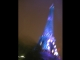 eiffel in blue
