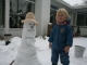 His first sneeuwpop !